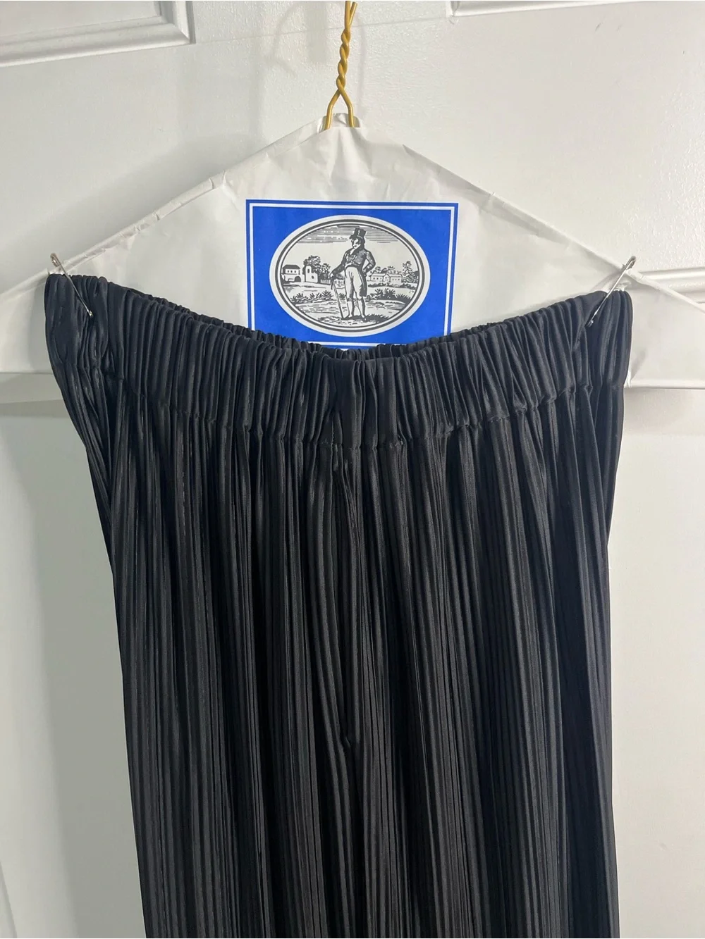 Samsoe Samsoe Wide leg UMA Pleated Trousers Loose Fit  Pants Black XS